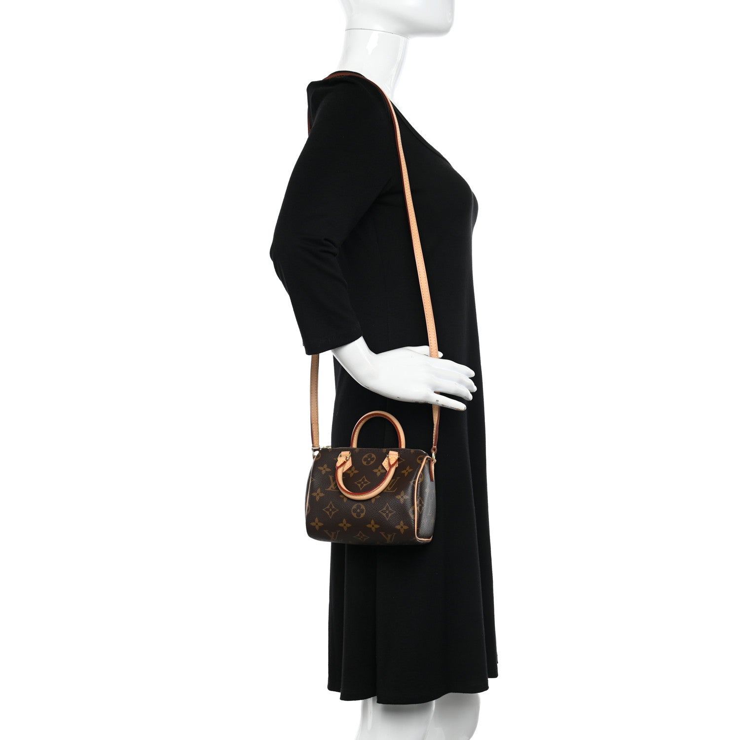 Louis Vuitton Monogram Nano Speedy 2 of 10