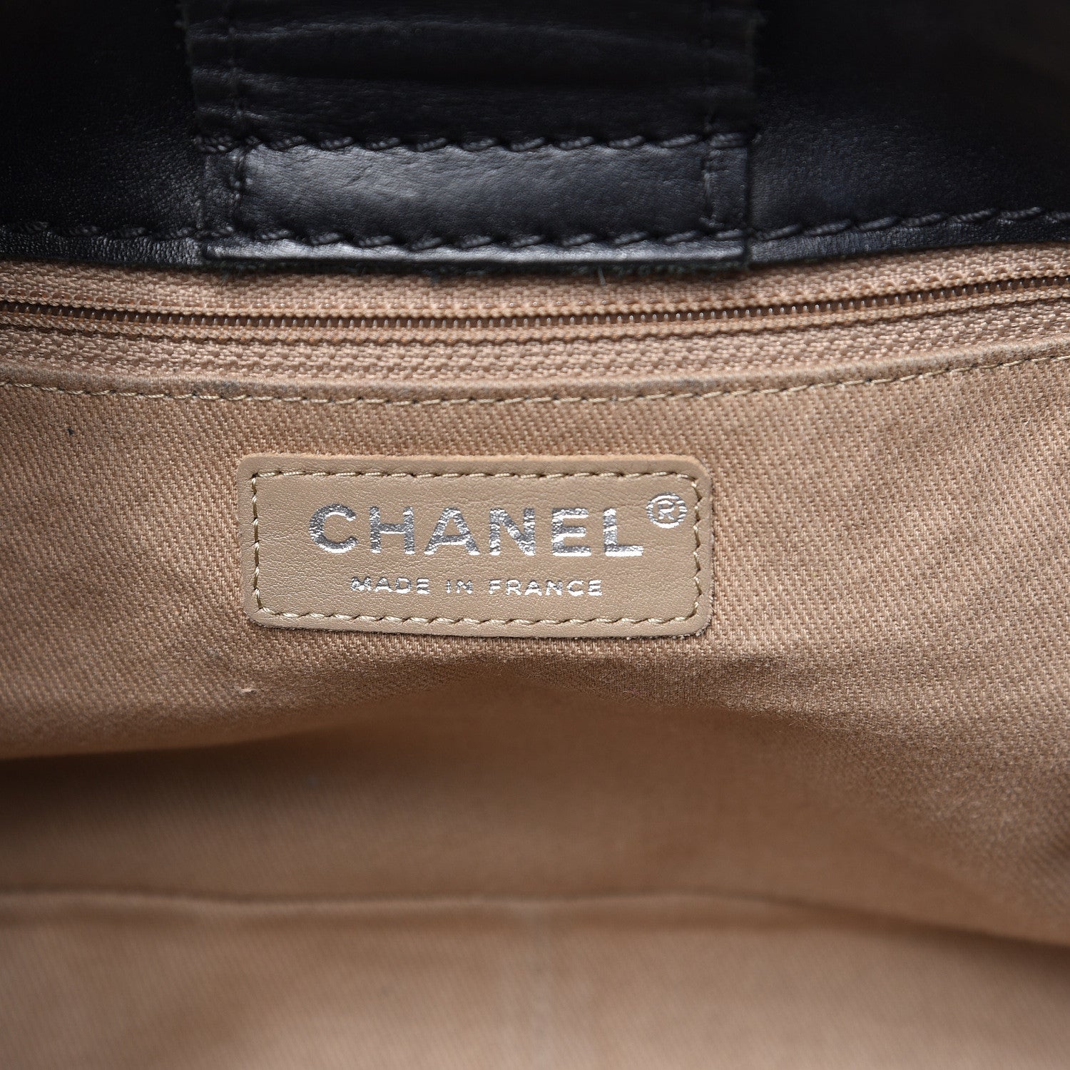 Chanel Calfskin Stitched Small Highlander Messenger Black 6 of 20
