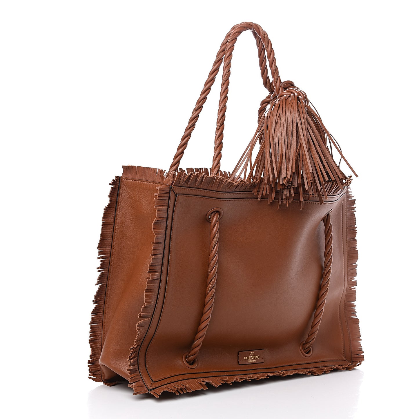 Calfskin The Rope Shopper Tan