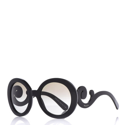 Prada Baroque Sunglasses SPR 27N Black 1 of 7