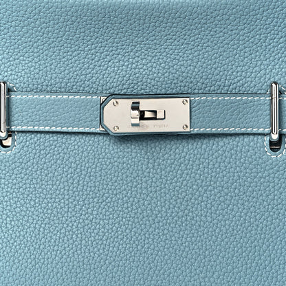 Hermes Taurillon Clemence Jypsiere 31 Blue Jean 7 of 10