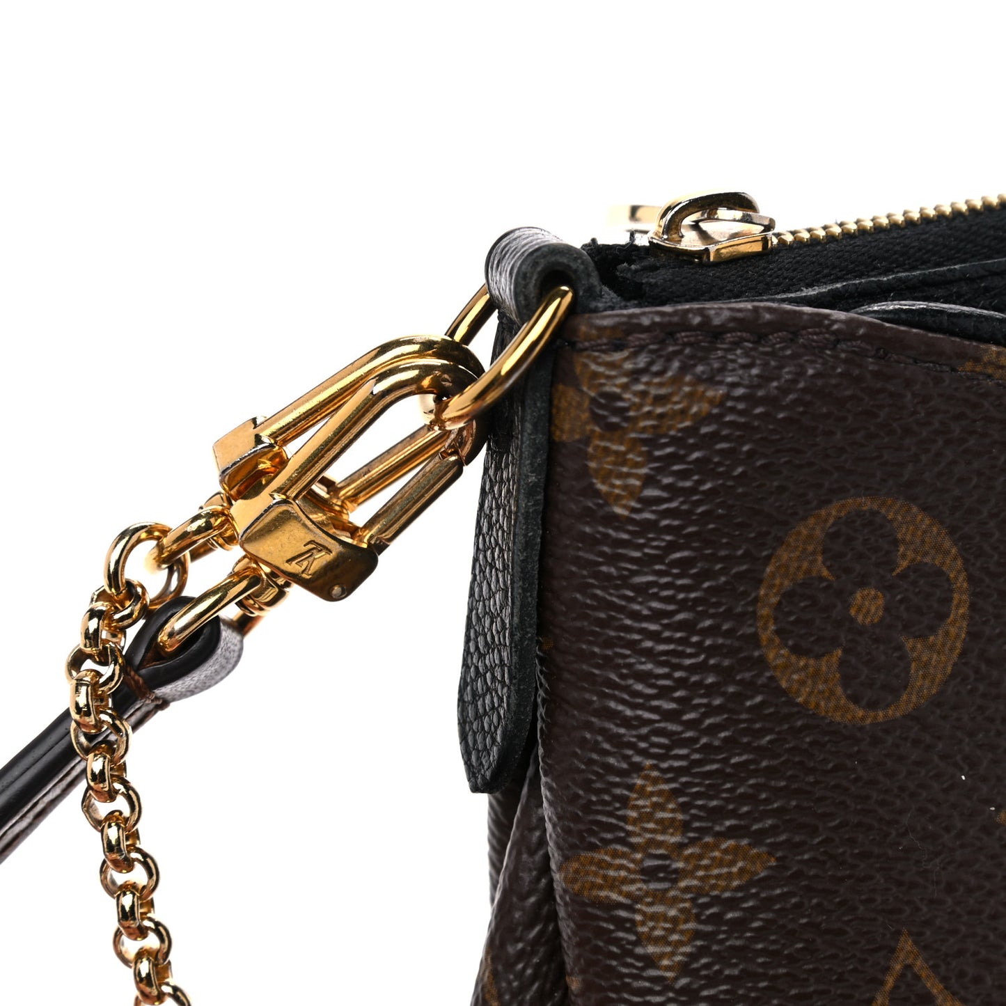 Monogram Pallas Clutch Black