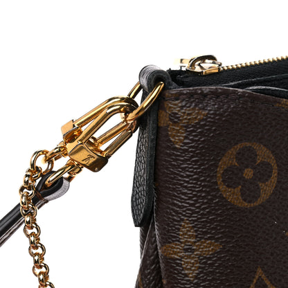 Louis Vuitton Monogram Pallas Clutch Black 13 of 15