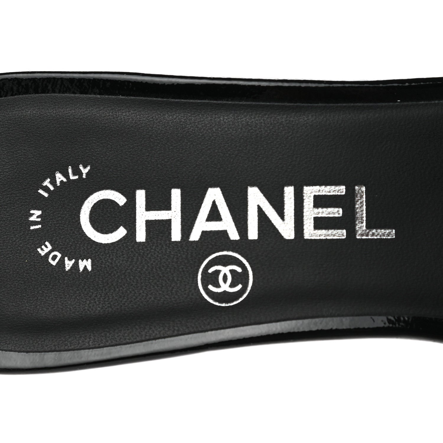 Chanel Lambskin PVC Mule 37 Black Transparent 6 of 9