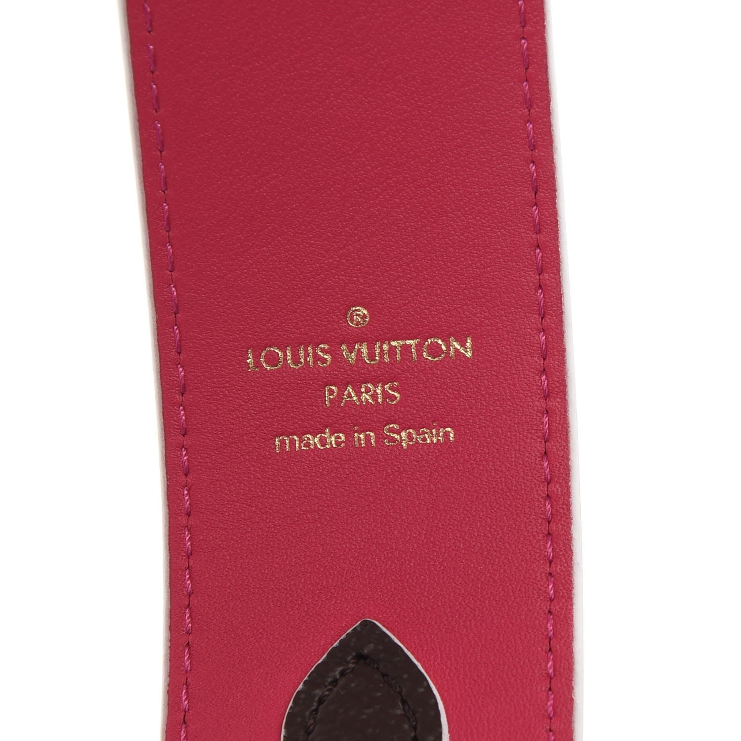Louis Vuitton Monogram Bandouliere Shoulder Strap Hot Pink 5 of 7