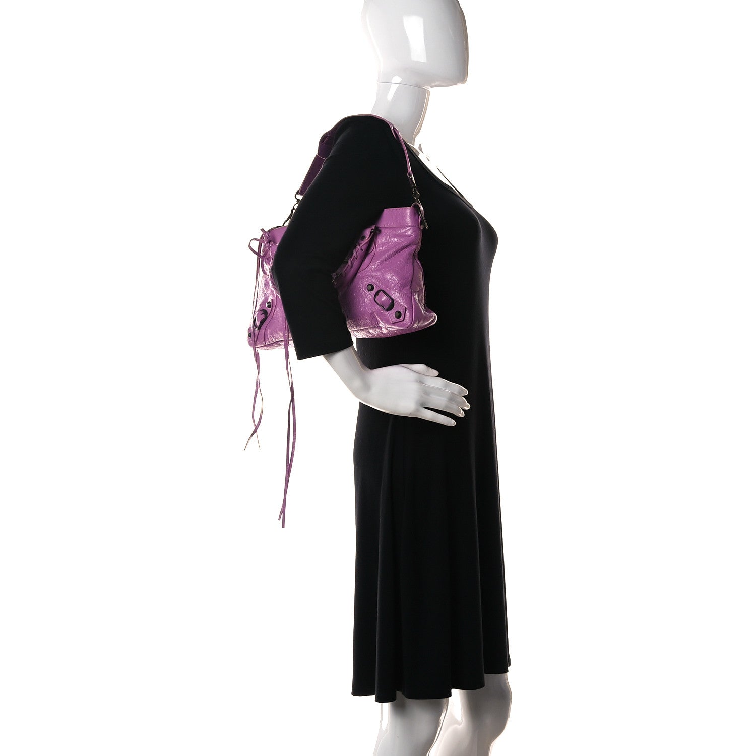 Balenciaga Agneau Classic Hardware Mini City Rose Berlingot 2 of 11