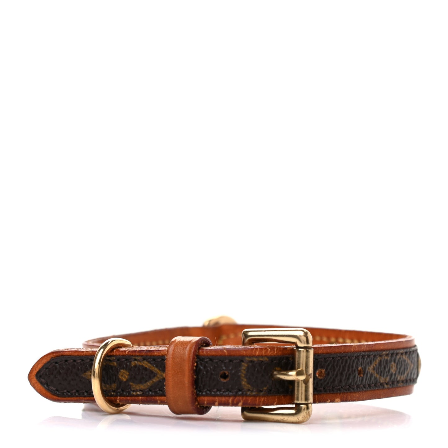 Monogram Baxter Dog Collar PM