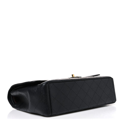 Chanel Caviar Quilted Maxi Double Flap Black 3 of 9