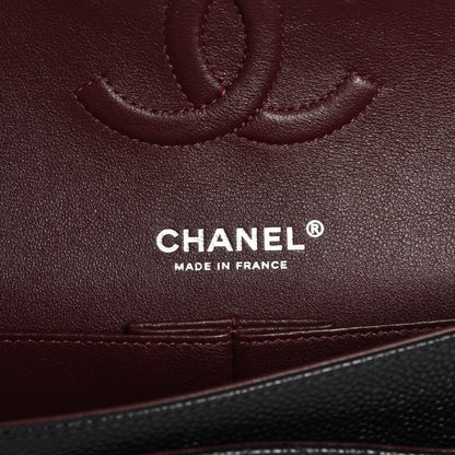 Chanel Caviar Quilted Medium Double Flap Black 7 of 9