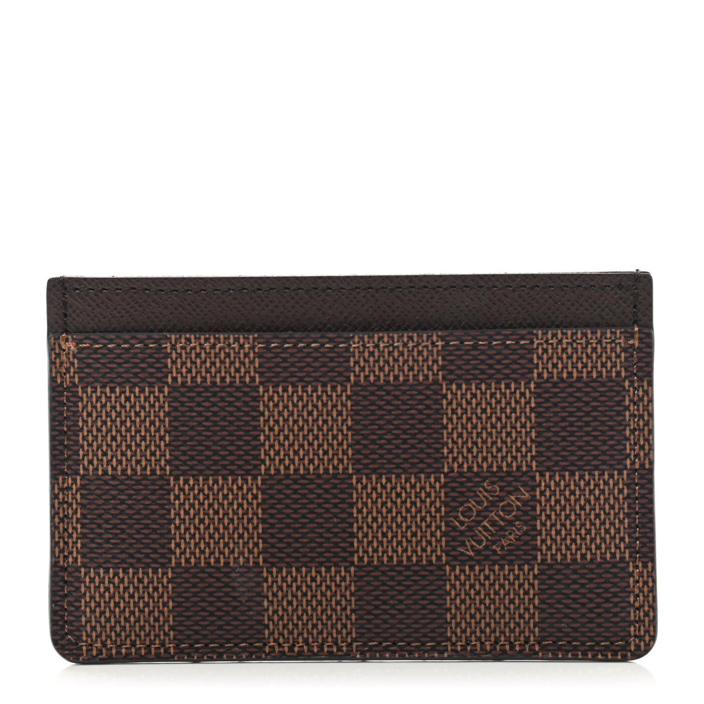 Damier Ebene Card Holder