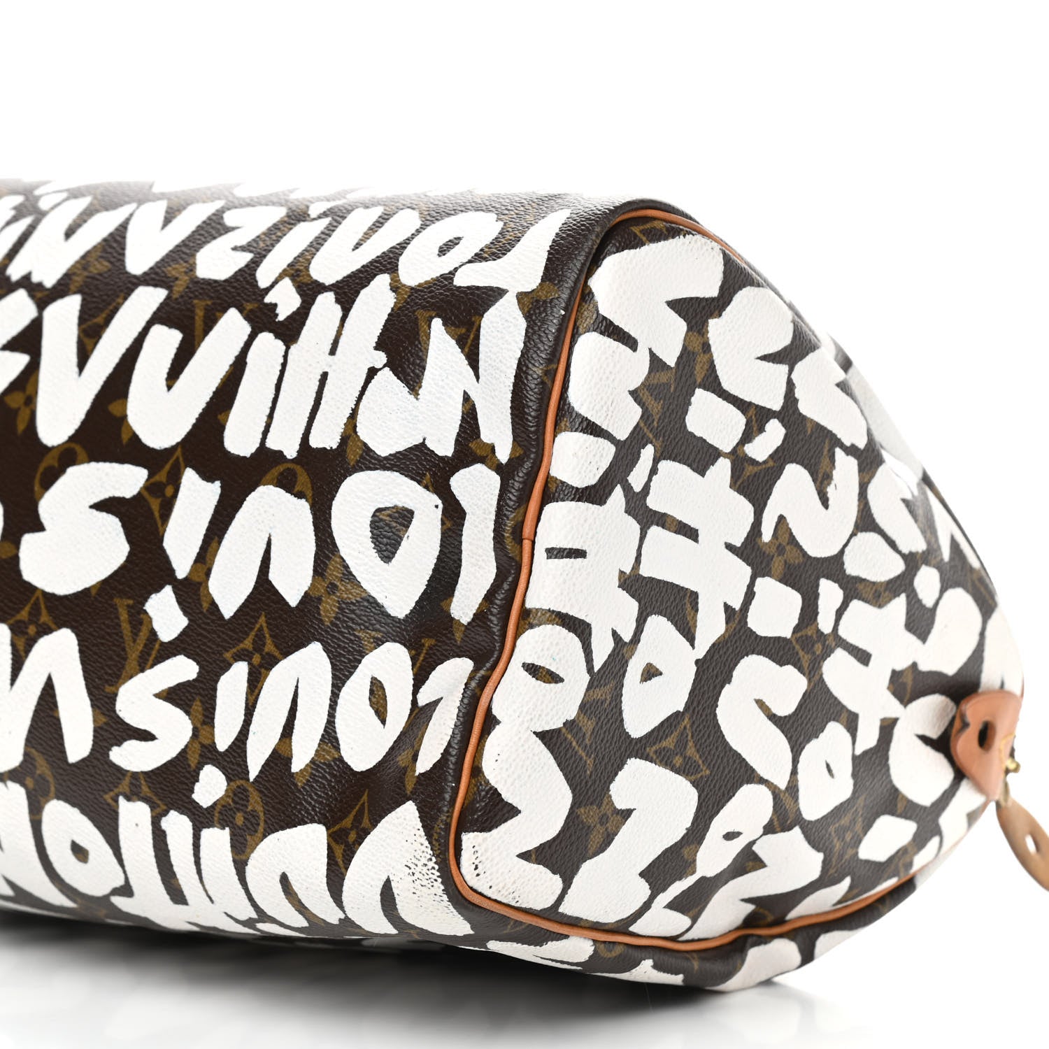 Louis Vuitton Monogram Graffiti Speedy 30 Silver 9 of 21