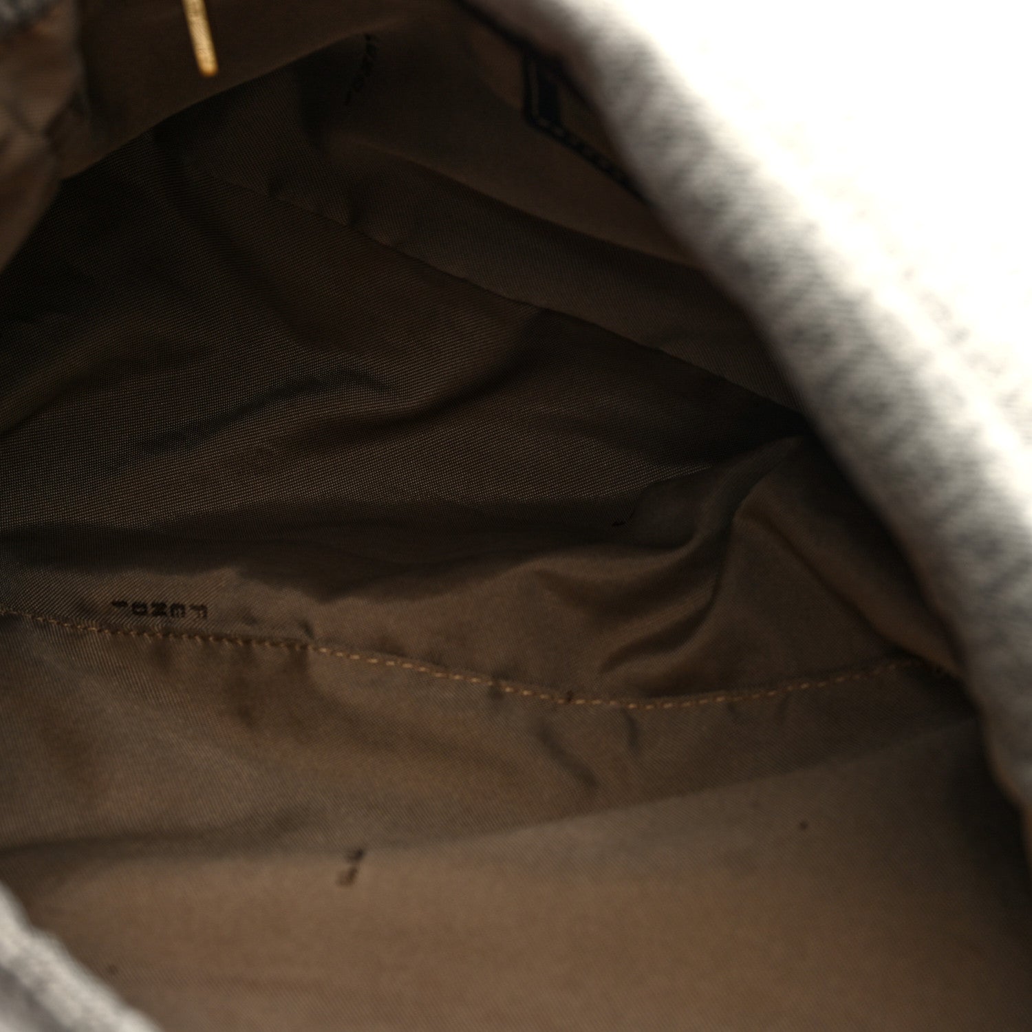 Fendi Zucchino Mama Baguette Grey 5 of 9