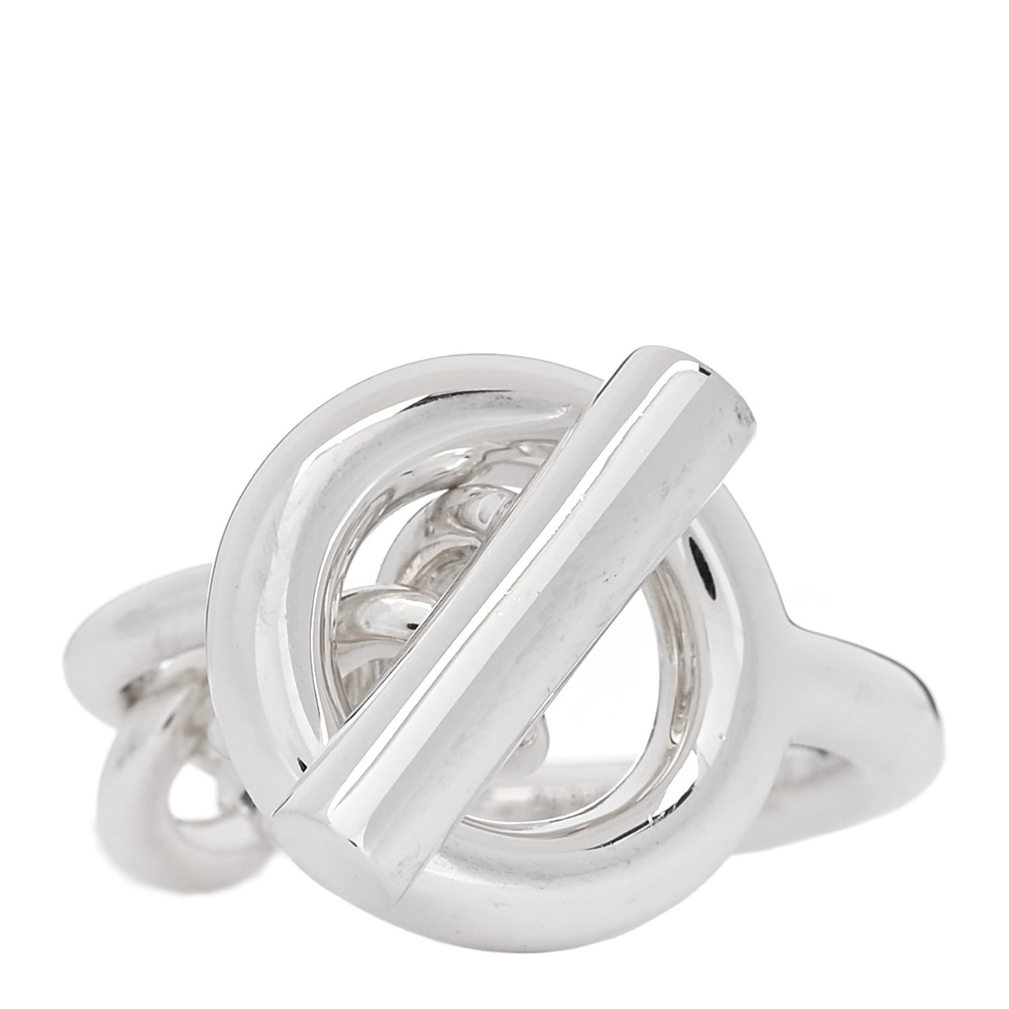Sterling Silver GM Croisette Ring 54 6.75