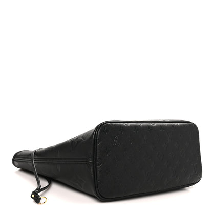 Louis Vuitton Empreinte Monogram Giant Neverfull MM Black 5 of 10