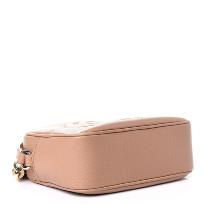 Gucci Pebbled Calfskin Small Soho Disco Bag Camelia 5 of 5