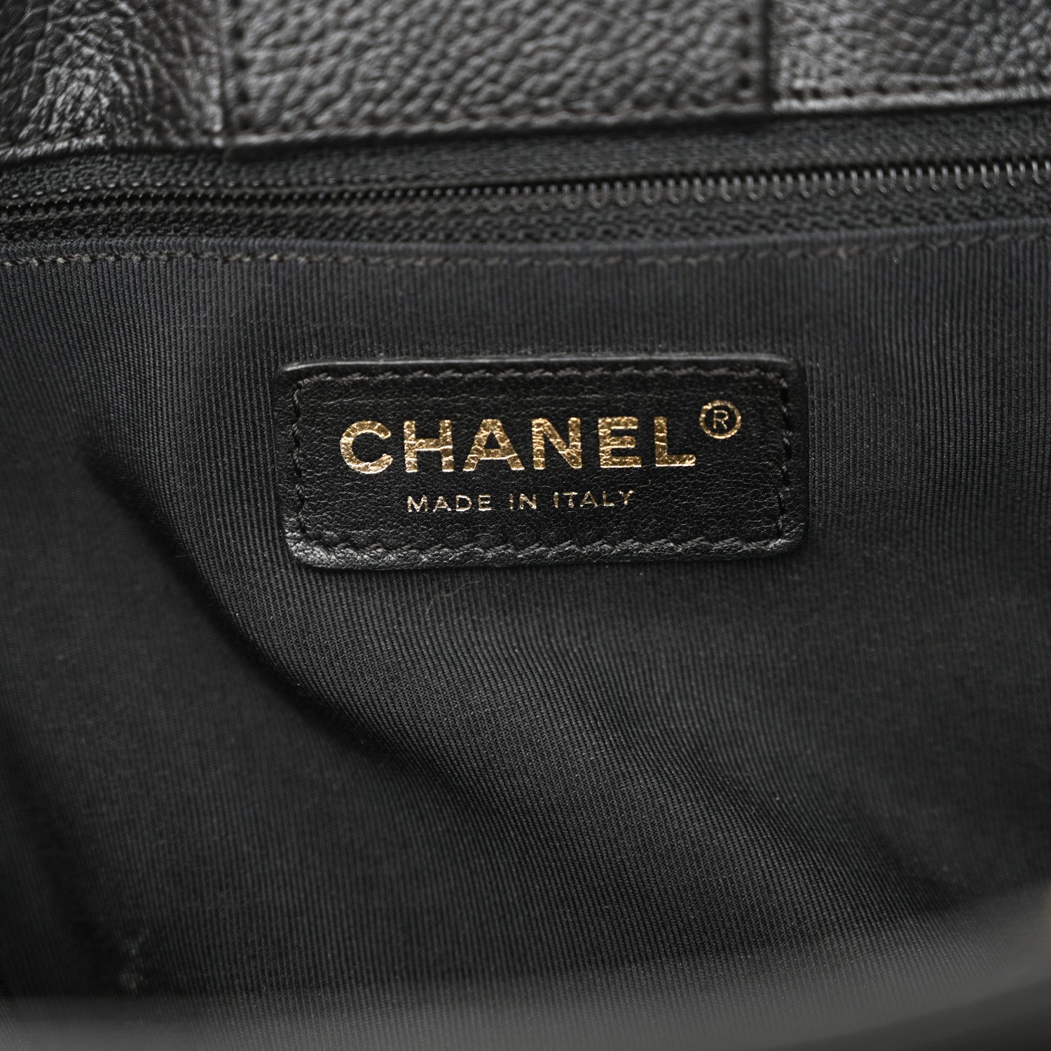 Chanel Caviar Cerf Executive Shopper Tote Black 6 of 16
