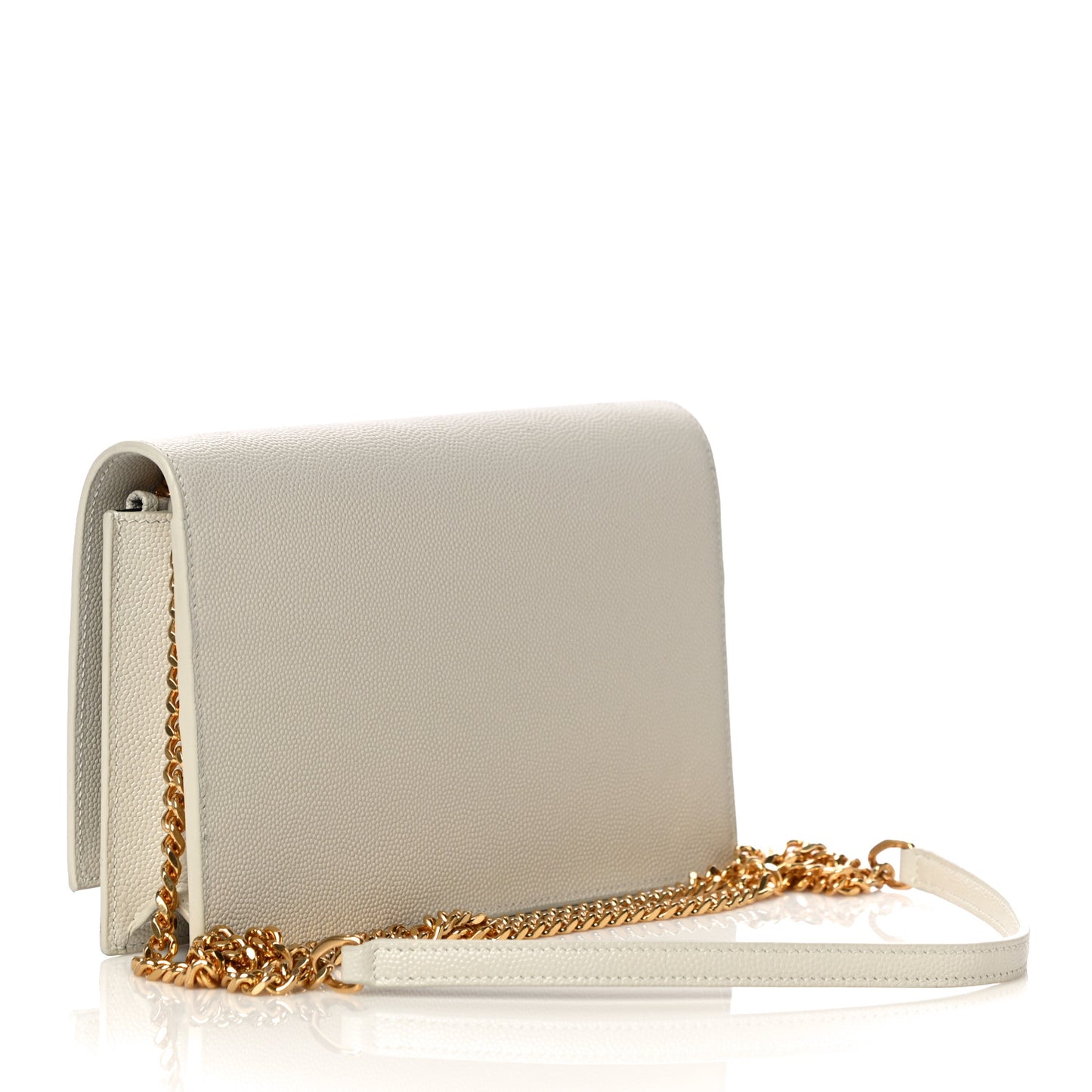 Grain De Poudre Classic Monogram Kate Tassel Chain Wallet Crema Soft