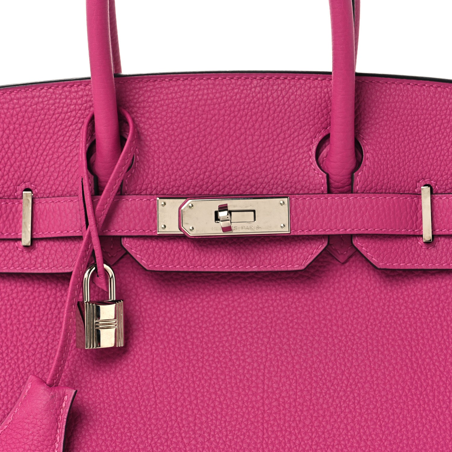 Hermes Togo Birkin 30 Rose Pourpre 8 of 12
