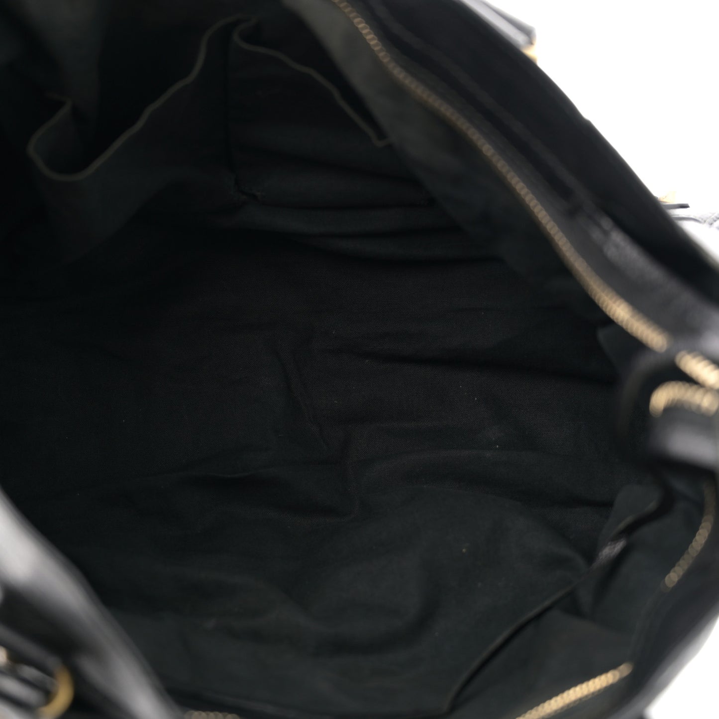 Agneau Classic Gold Hardware City Black