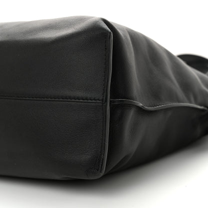 Loewe Calfskin Flamenco Knot XL Shoulder Bag Black 9 of 14