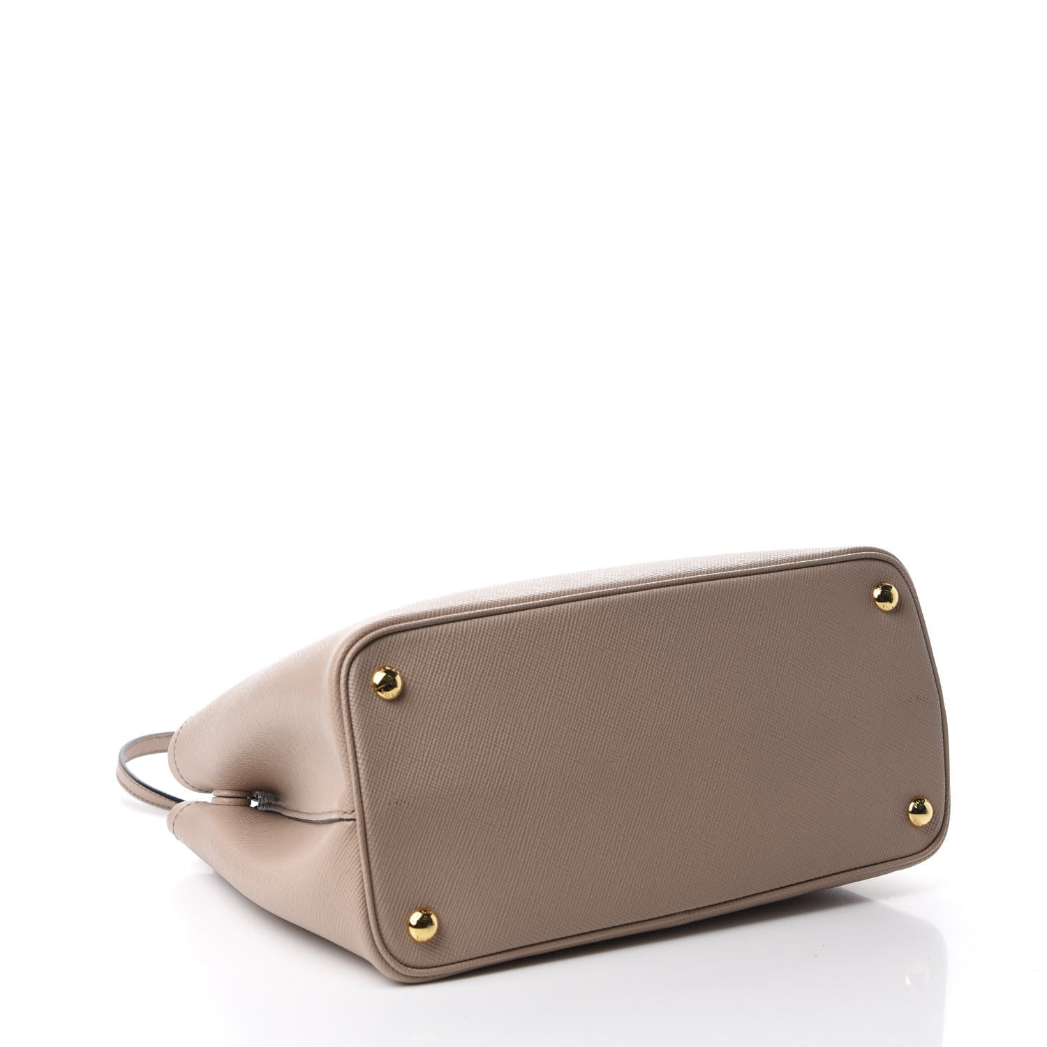 Prada Saffiano Cuir Small Double Bag Cammeo Black 5 of 11