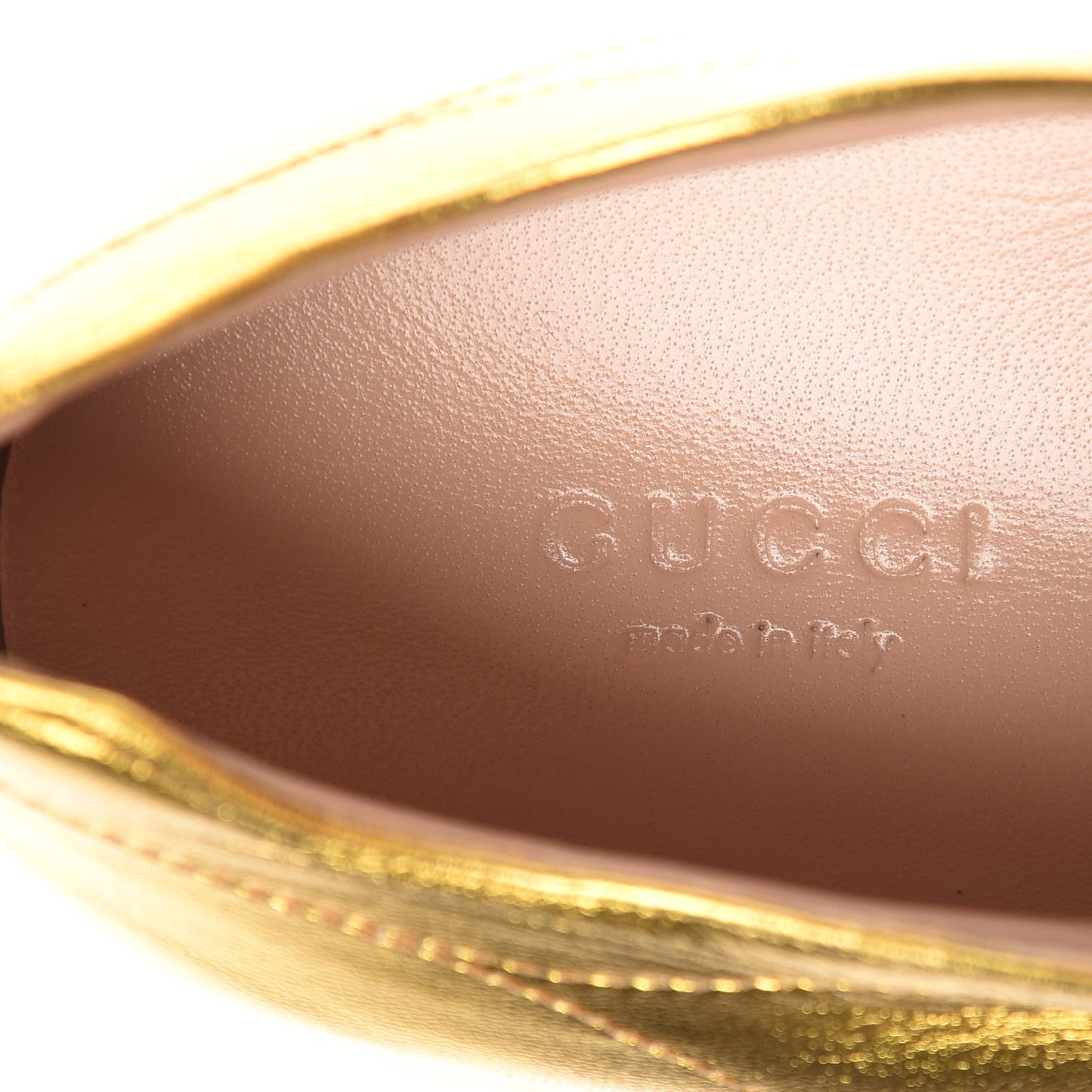 Metallic Nappa Peggy Platform Sneakers 39.5 Oro Vecchio