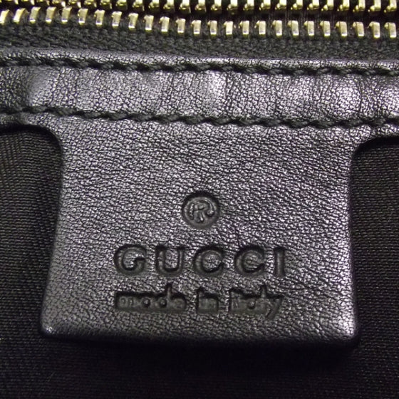 Gucci Python Large Horsebit Chain Hobo Black 7 of 9