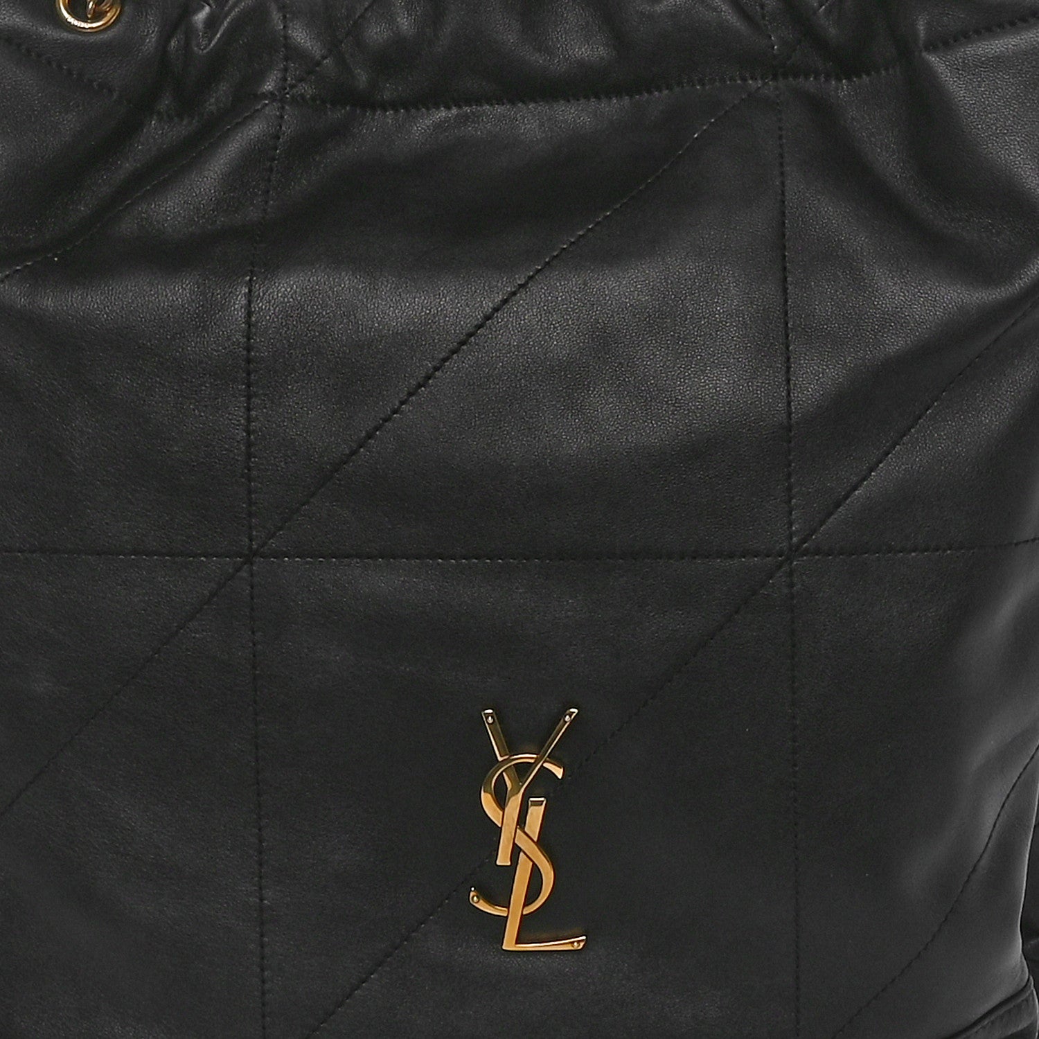 Saint Laurent Lambskin Matelasse Monogram Medium Jamie 4.3 Pochon Black 8 of 10