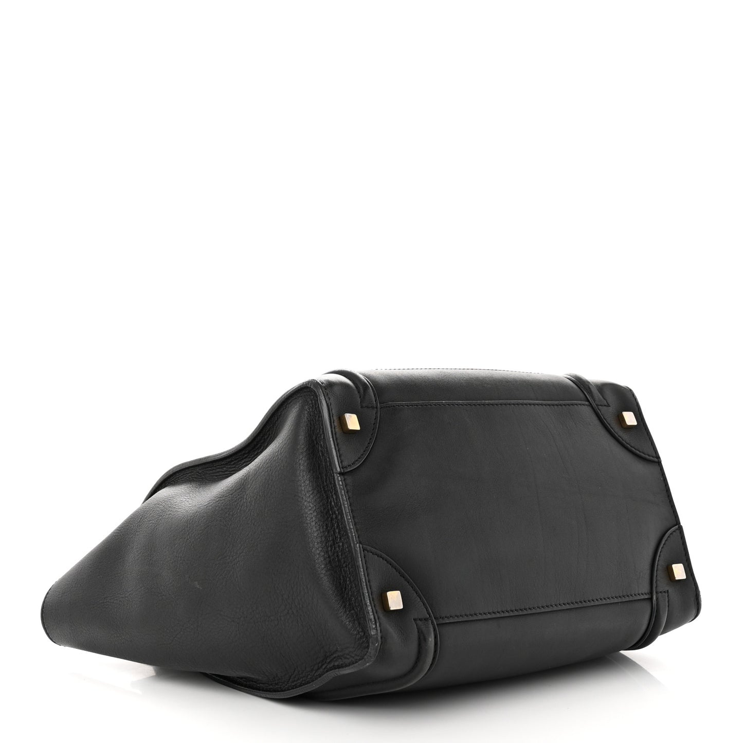 Smooth Calfskin Mini Luggage Black