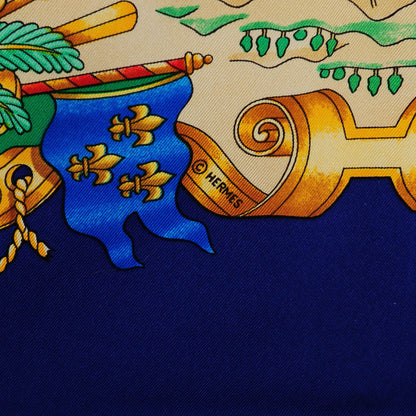 Hermes Silk Voiles De Lumiere Scarf 90 8 of 10