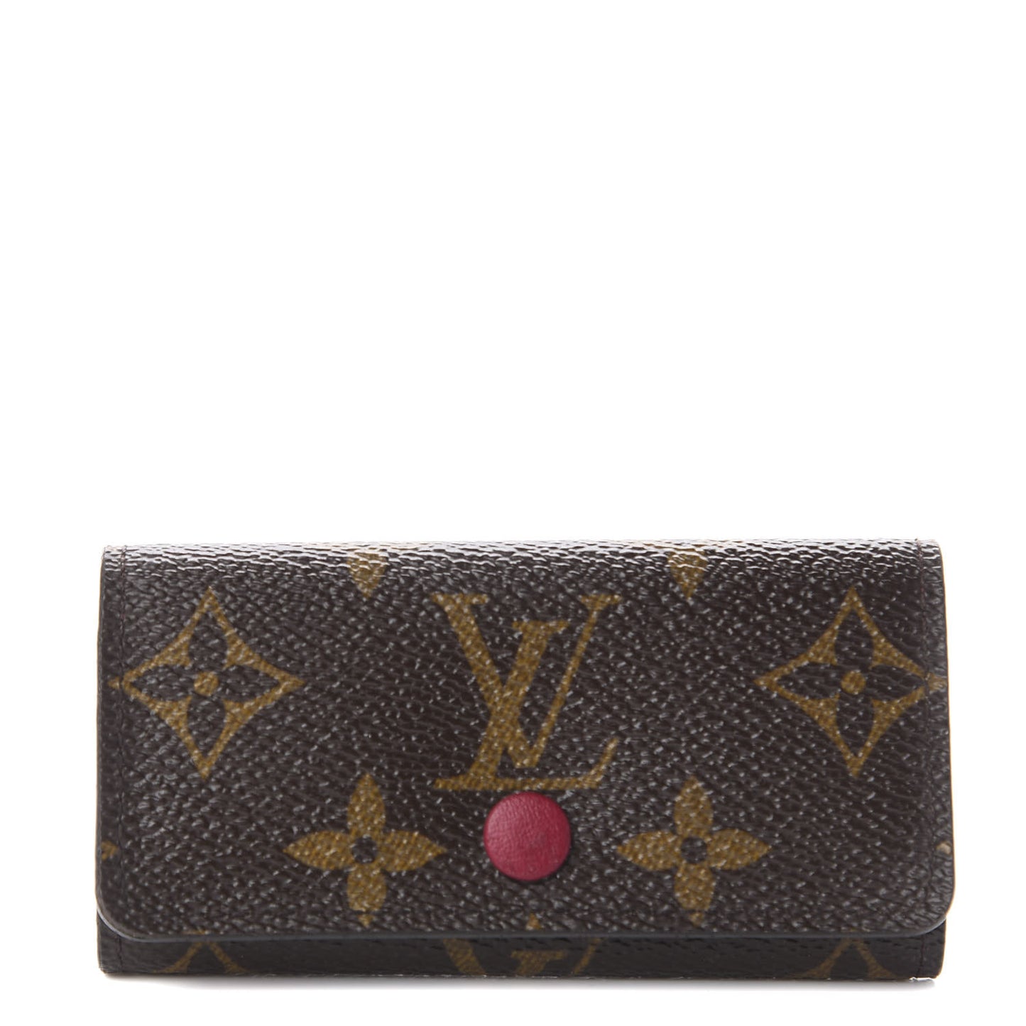 Monogram 4 Key Multicles Holder Fuchsia