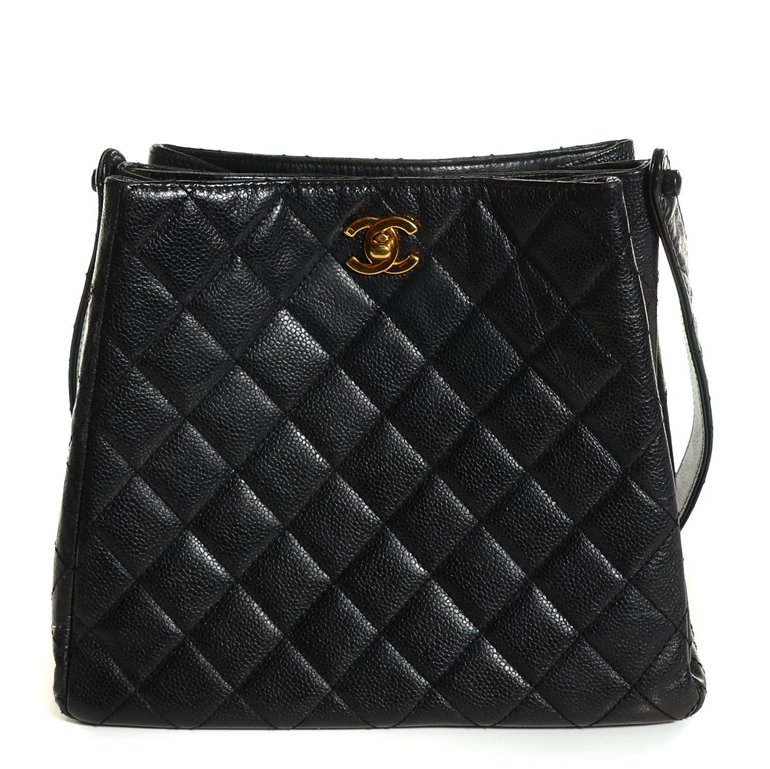 Chanel Caviar Quilted Shoulder Bag Black 1 of 7