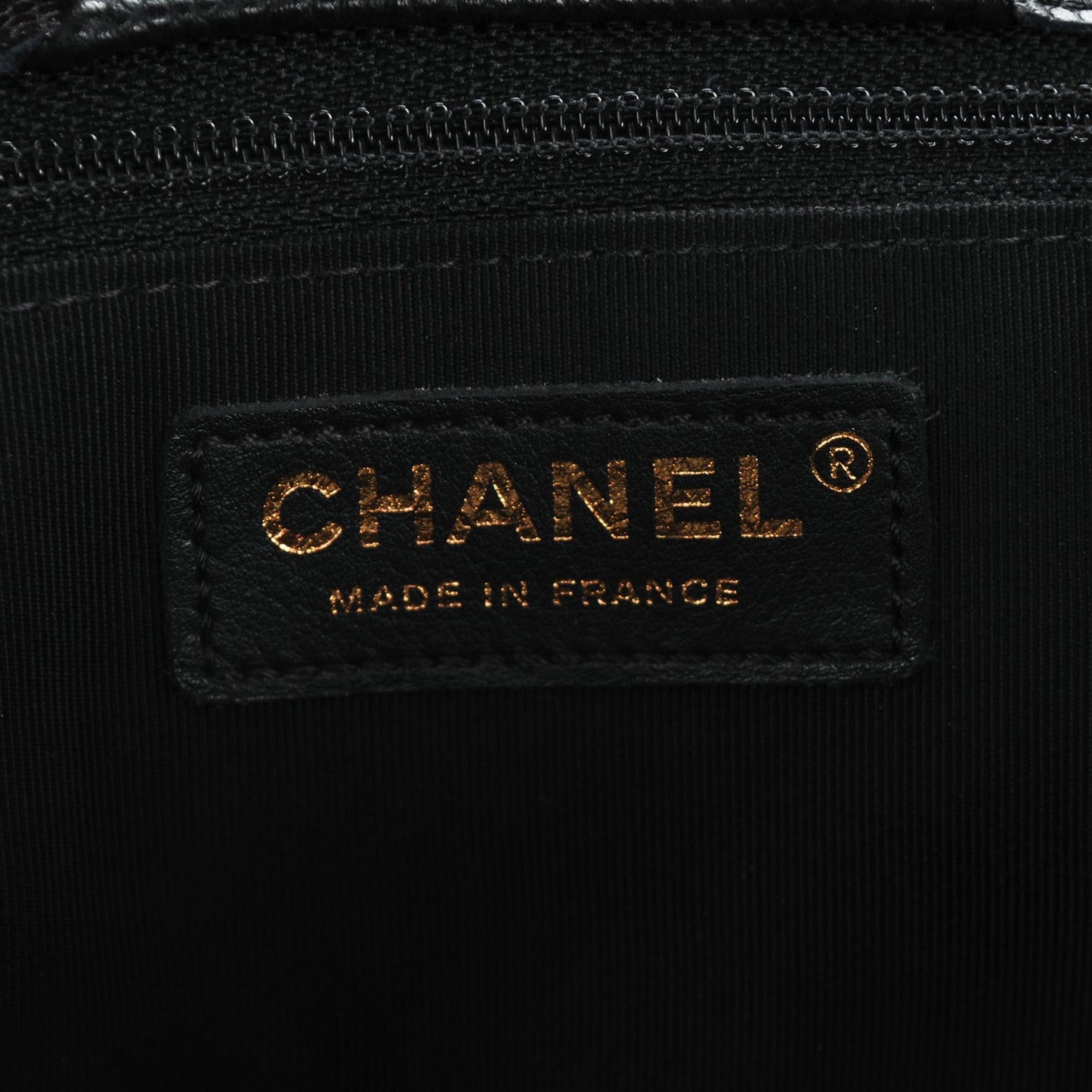 Caviar Quilted Timeless Tote Black