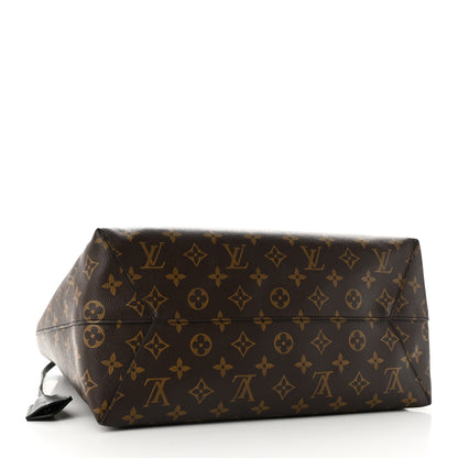 Louis Vuitton Monogram Flower Hobo Black 4 of 9