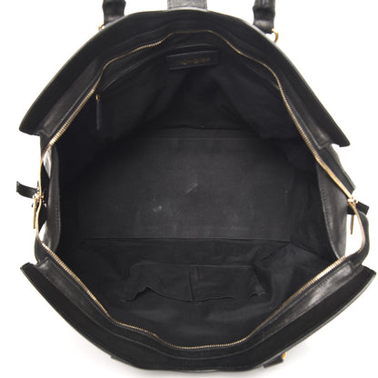Saint Laurent Sheepskin Large Cabas ChYc Black 5 of 14