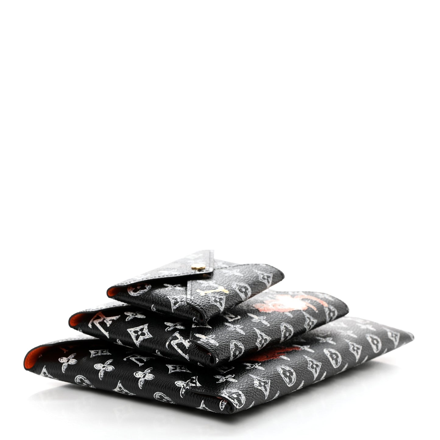 Catogram Kirigami Pochette Set Black