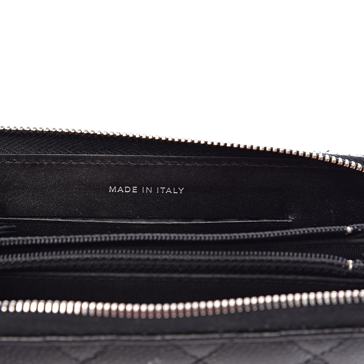 Chanel Caviar Quilted Small Gusset Zip Around Wallet Black 7 of 15