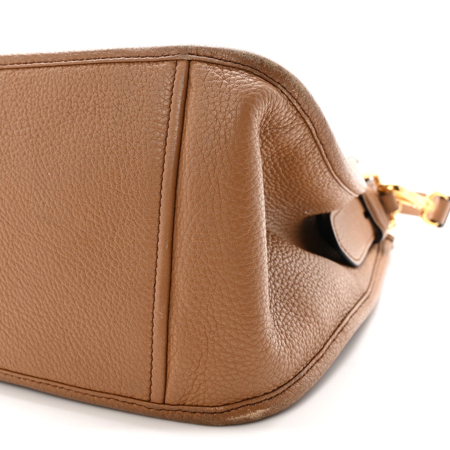 Prada Vitello Daino Hobo Messenger Bag Caramel 9 of 9