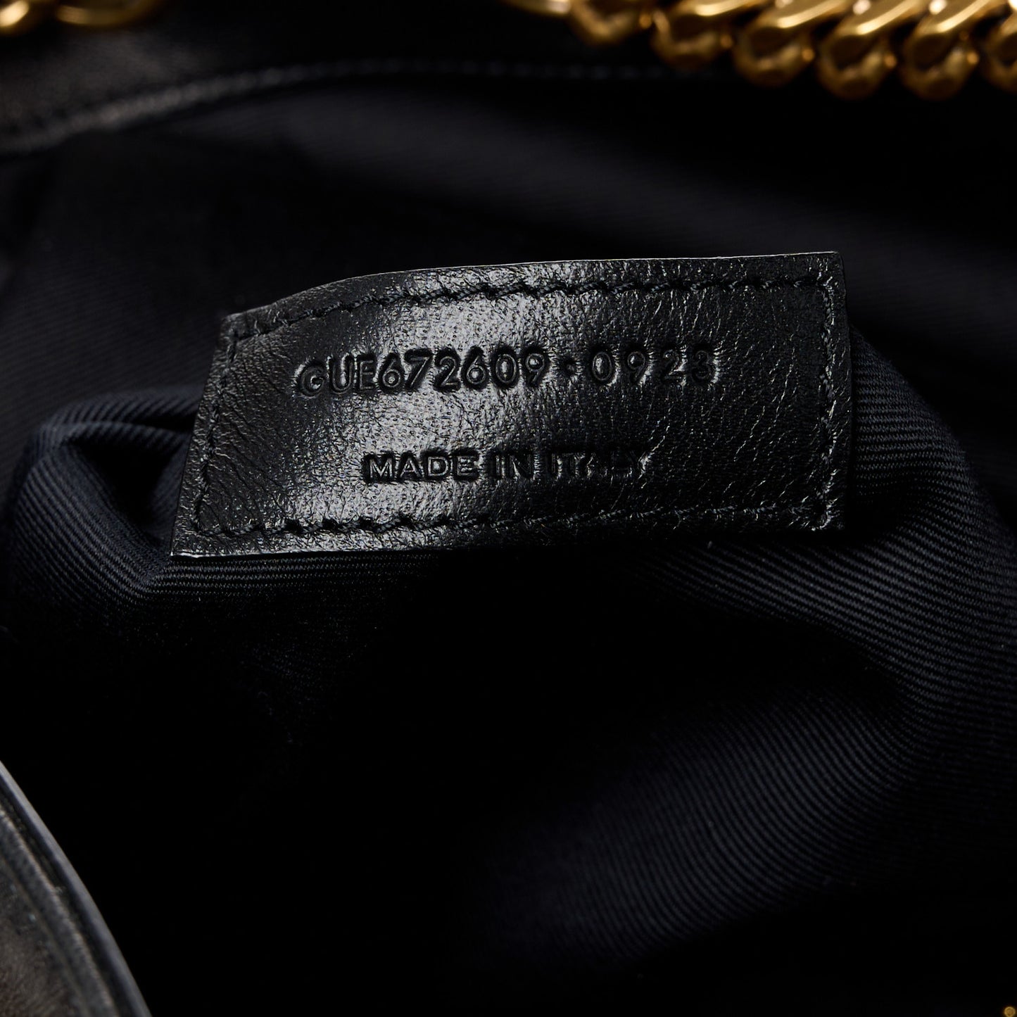 Lambskin Matelasse Monogram Joe Backpack Black
