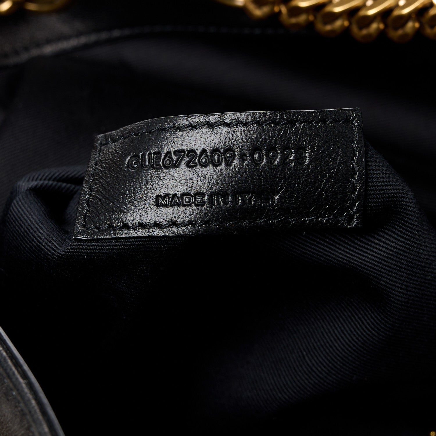 Saint Laurent Lambskin Matelasse Monogram Joe Backpack Black 7 of 11