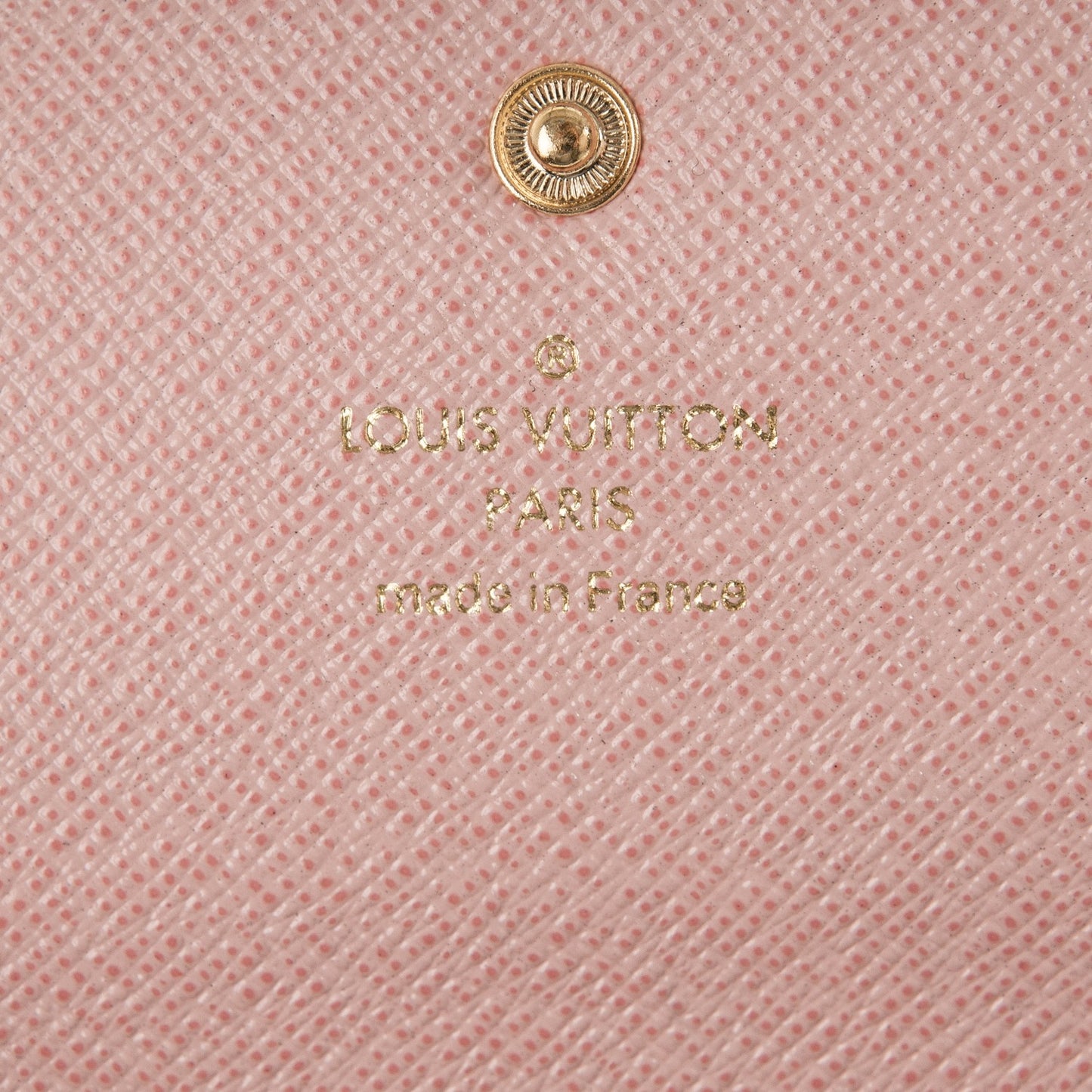 Damier Azur Emilie Wallet Rose Ballerine