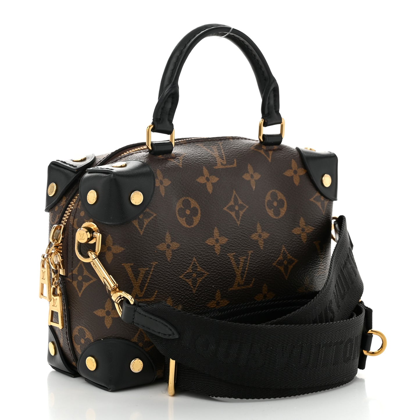 Monogram Petite Malle Souple Black