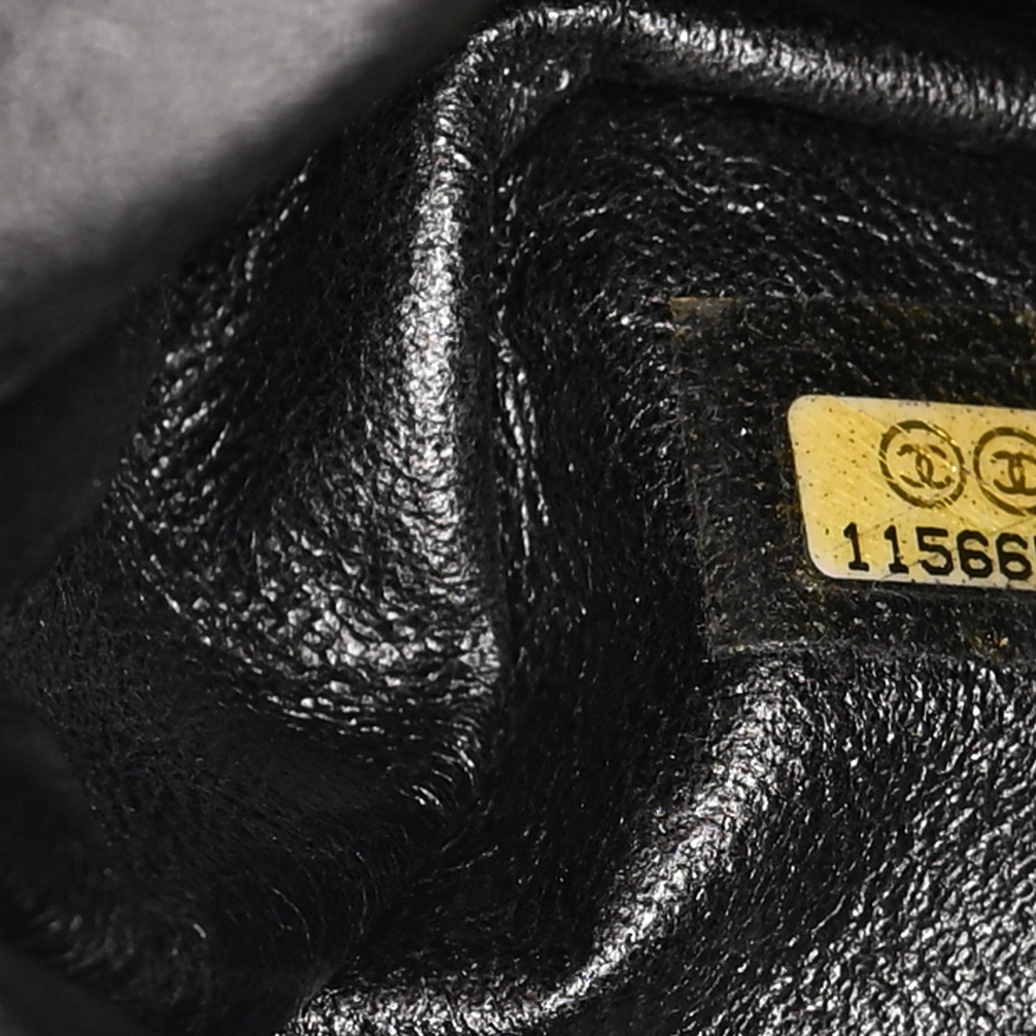 Chanel Metallic Crackled Calfskin Quilted East West Flap Dark Silver 6 of 10