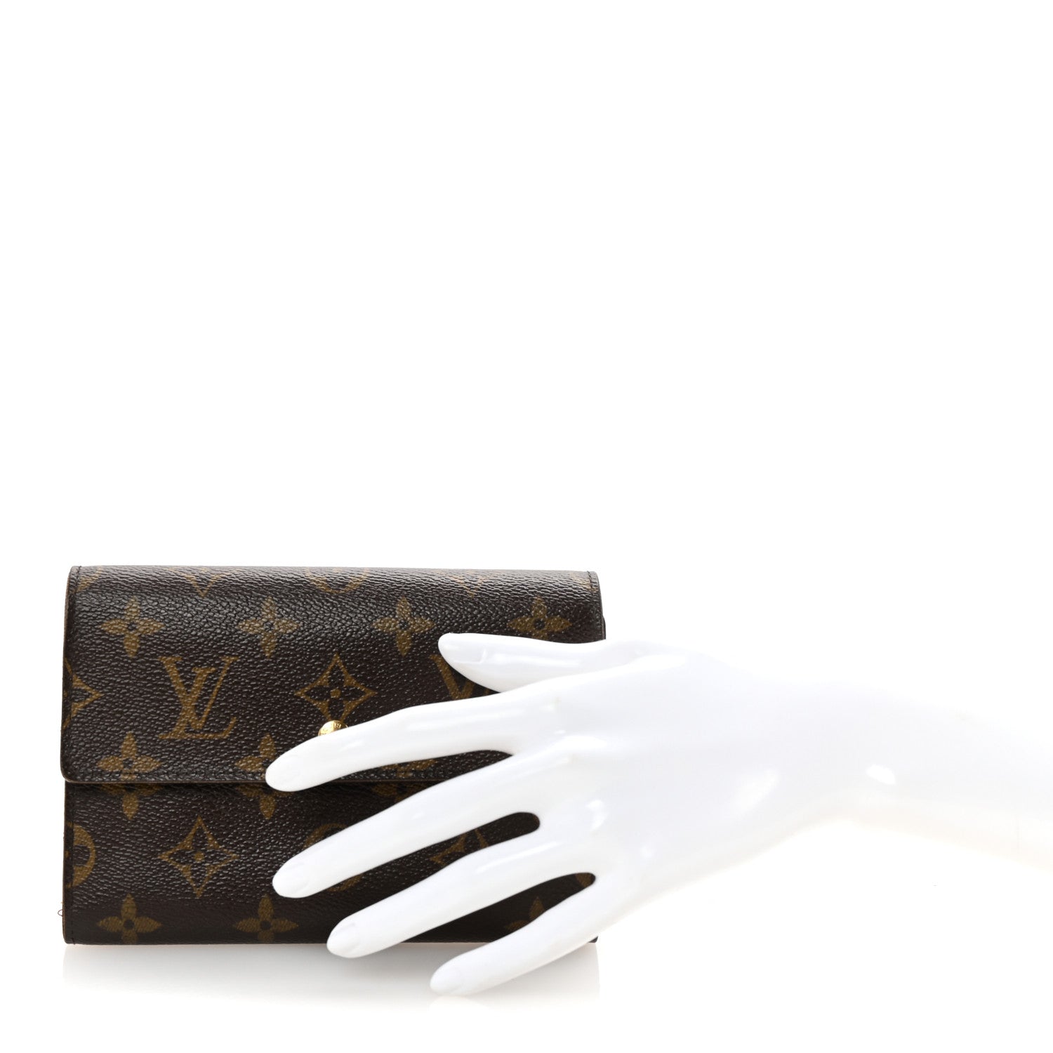 Louis Vuitton Monogram Porte Tresor Etui Papiers Wallet 2 of 6