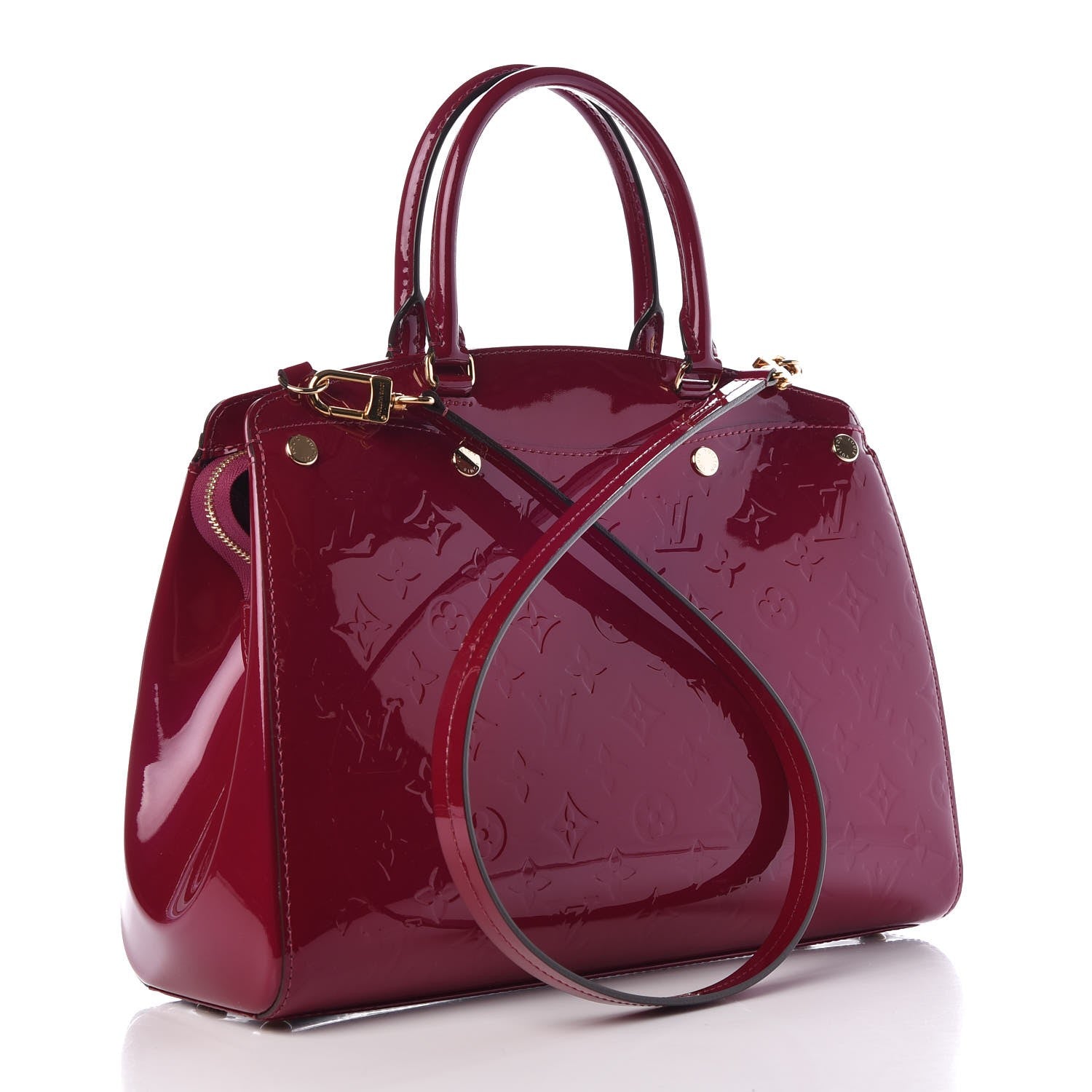 Louis Vuitton Vernis Brea MM NM Magenta 4 of 8