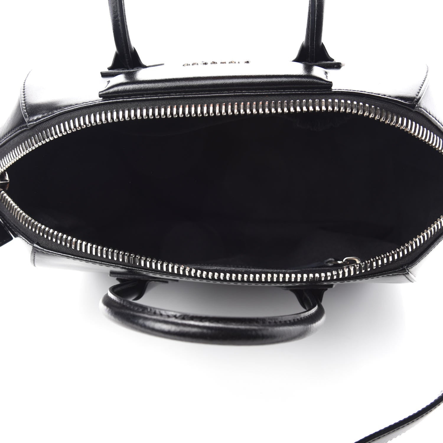 Givenchy Shiny Lord Calfskin Medium Antigona Black 5 of 11