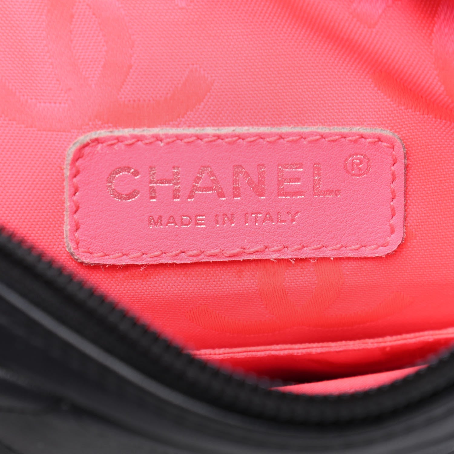 Chanel Calfskin Quilted Medium Cambon Messenger Black White 6 of 11