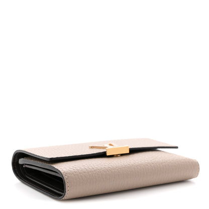 Louis Vuitton Taurillon Capucines Compact Wallet Galet 4 of 9