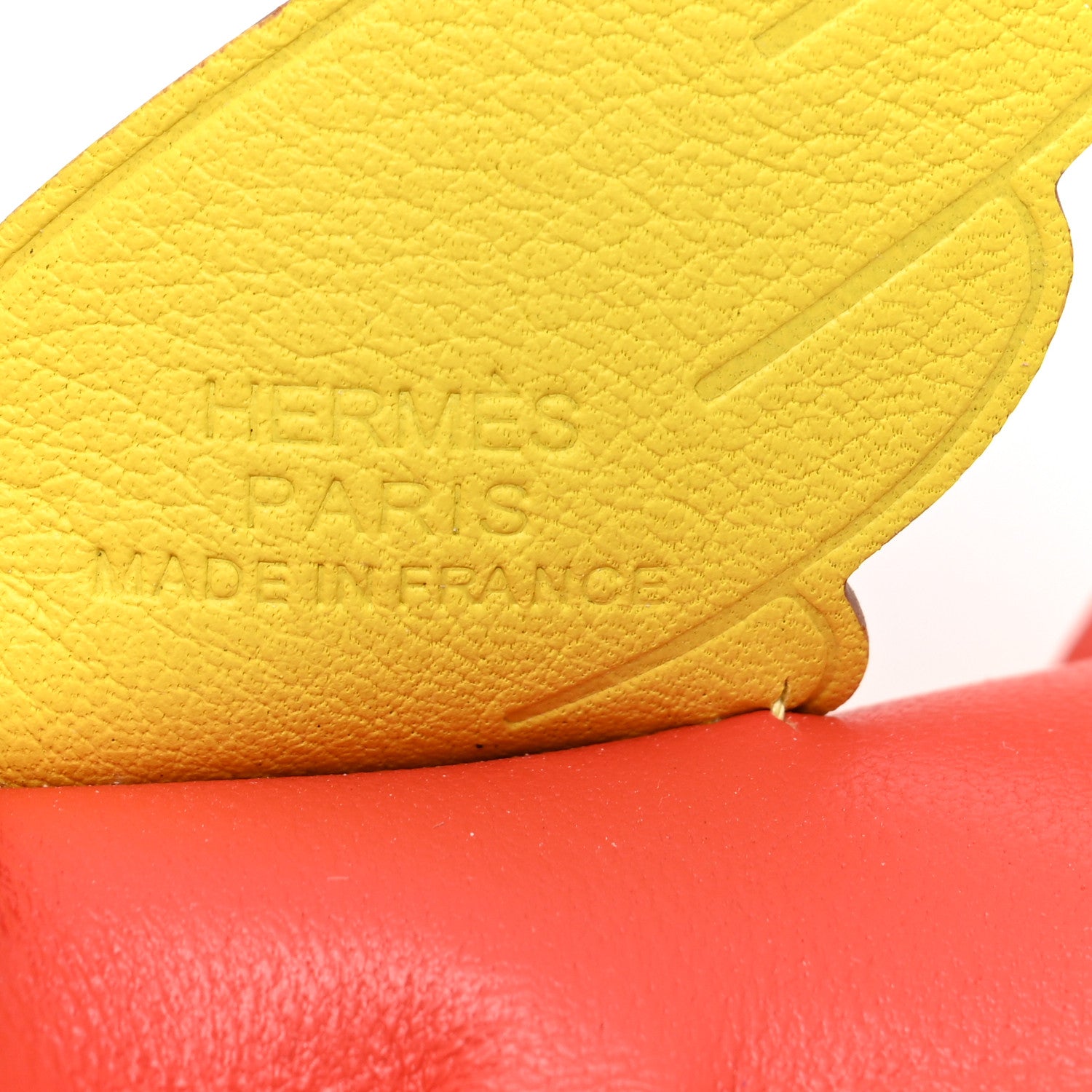 Hermes Milo Lambskin Grigri Rodeo Pegase Horse Bag Charm PM Cornaline Bleu Brume Lime 3 of 5