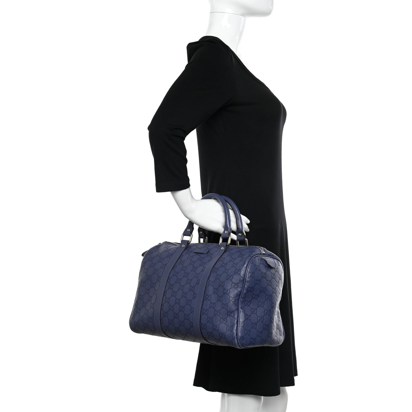 Guccissima Medium Joy Boston Blue
